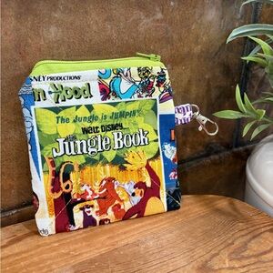 Disney Jungle Book Colorful Zipper Pouch | Disney posters coin pouch